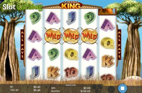 Скрин3. Savanna King слот