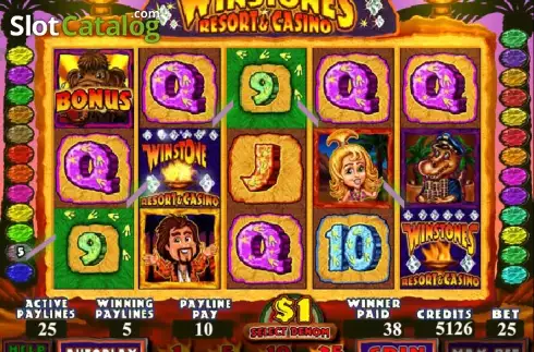 Скрин2. Winstones Resort & Casino слот