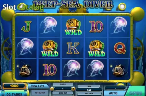 Скрин2. Deep Sea Diver слот