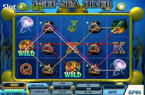 Скрин3. Deep Sea Diver слот
