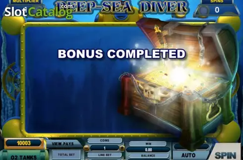 Скрин4. Deep Sea Diver слот