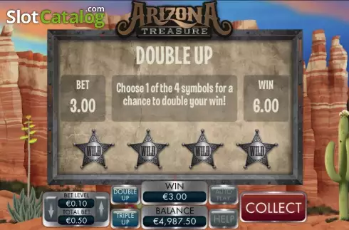 Скрин5. Arizona Treasure слот