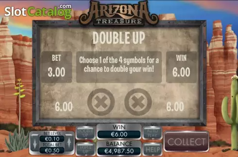 Скрин6. Arizona Treasure слот