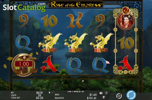 Скрин4. Rise of the Empress слот