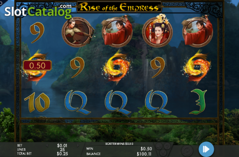 Скрин8. Rise of the Empress слот