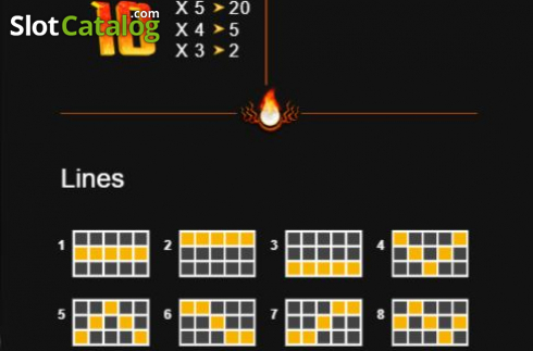 Скрин8. Dragon Blast (Radi8) слот