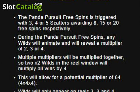 Скрин6. Panda Pursuit слот