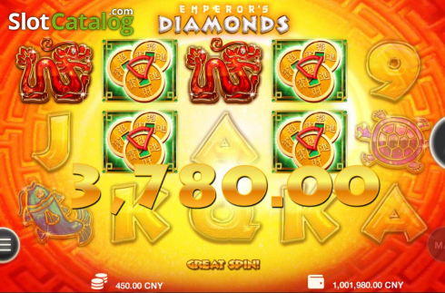 Скрин5. Emperor's Diamond слот