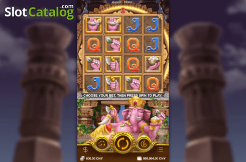 Скрин2. Ganesh's Blessing слот