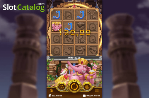 Скрин3. Ganesh's Blessing слот