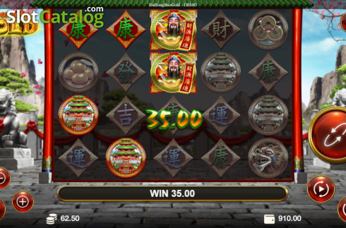 Скрин3. Da Hong Bao Gold слот