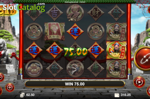 Скрин5. Da Hong Bao Gold слот