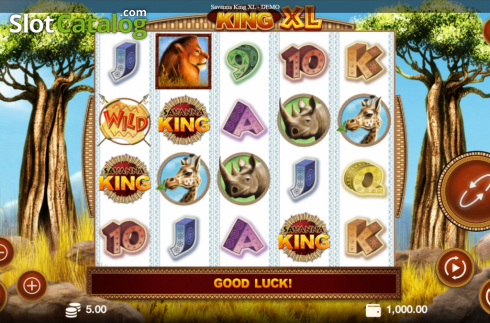 Скрин2. Savanna King XL слот