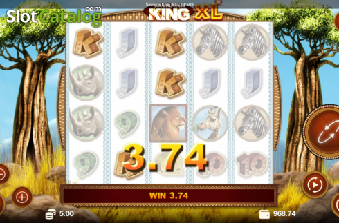 Скрин3. Savanna King XL слот