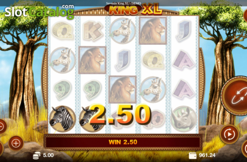 Скрин4. Savanna King XL слот