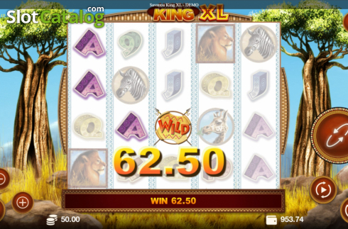 Скрин5. Savanna King XL слот