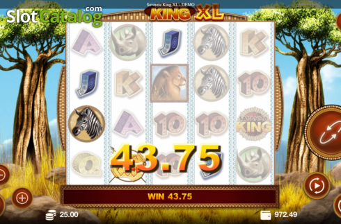 Скрин6. Savanna King XL слот
