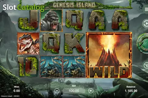 Скрин2. Genesis Island слот