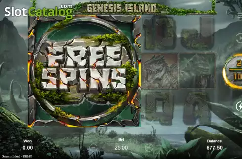 Скрин5. Genesis Island слот