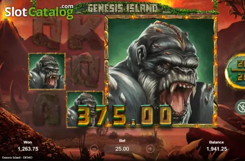 Скрин3. Genesis Island слот