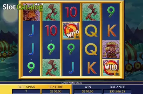 Скрин5. Vikings (Genesis) слот