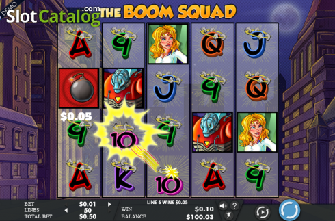 Скрин4. The Boom Squad слот