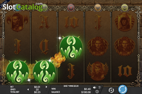 Скрин3. Game of Swords слот