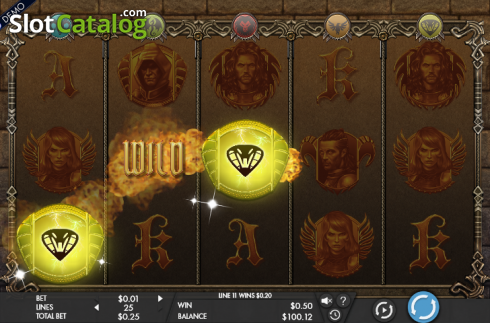 Скрин4. Game of Swords слот