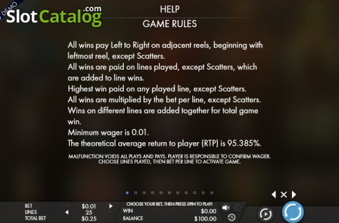 Скрин6. Game of Swords слот