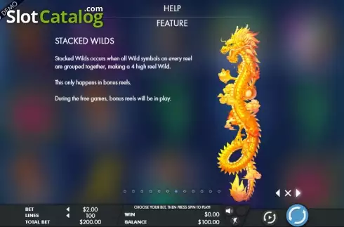 Скрин8. Dragons Scroll слот