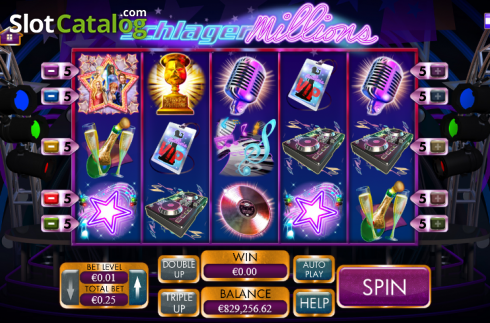 Скрин2. Schlager Millions слот