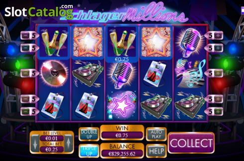 Скрин4. Schlager Millions слот