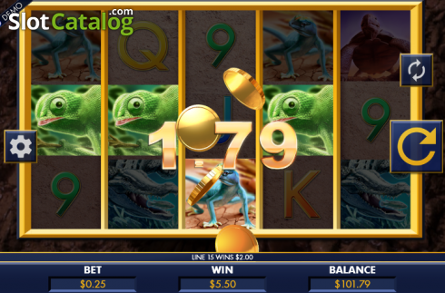 Скрин3. Reptile riches слот
