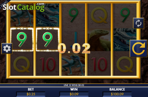 Скрин5. Reptile riches слот