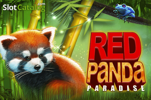 Red panda paradise логотип