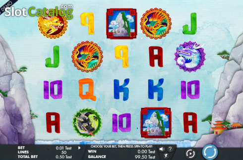 Скрин2. River Dragons (Genesis) слот
