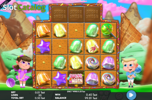 Скрин3. Sugar smash слот