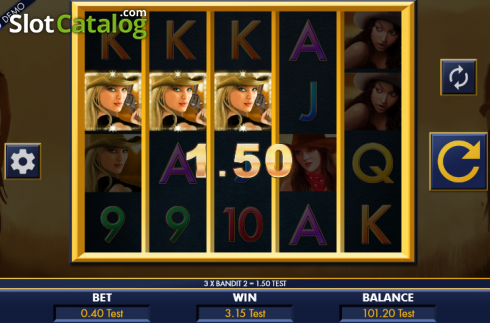 Скрин3. Belles Bandits слот