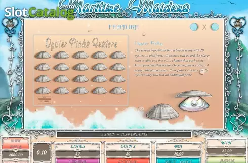 Скрин6. Maritime Maidens слот