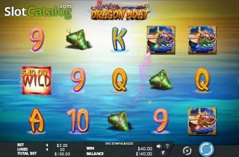 Скрин4. Lucky Dragon Boat слот