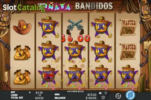 Скрин6. Piñata Bandidos слот