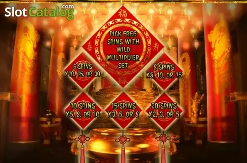 Скрин7. Cai Shen's Fortune слот