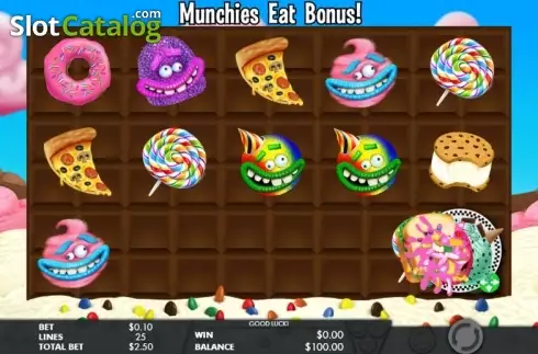 Скрин4. The Munchies слот