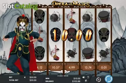 Скрин4. Opera Of The Masks слот