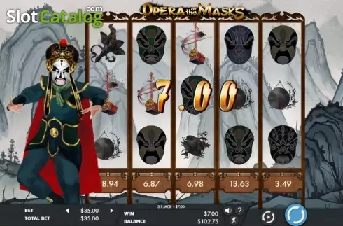 Скрин5. Opera Of The Masks слот