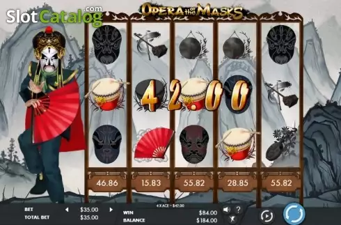 Скрин6. Opera Of The Masks слот