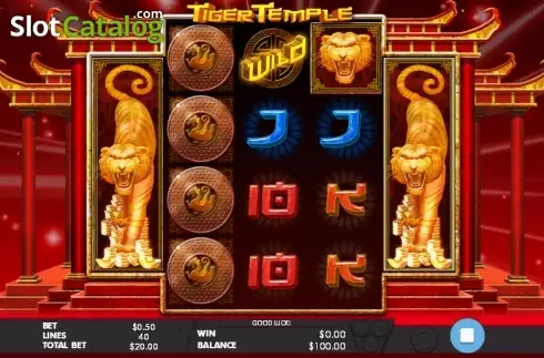 Скрин7. Tiger Temple слот
