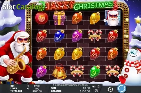 Скрин9. Jazzy Christmas слот