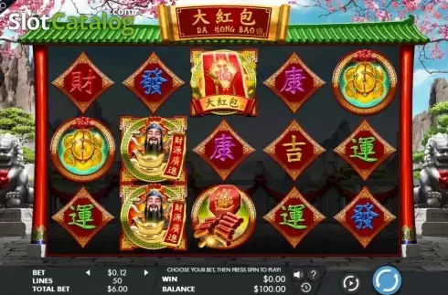 Скрин9. Da Hong Bao слот