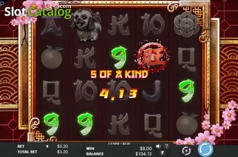 Скрин8. Year of the Dog (Genesis) слот
